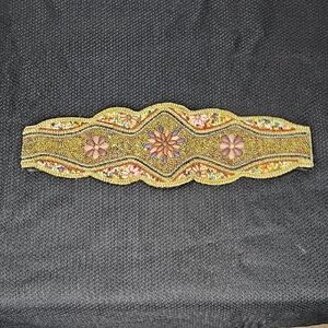 Floral Embellished Women's Belt